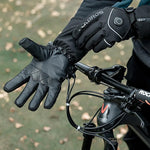 fietshandschoenen verwarmd