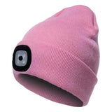 muts met hoofdlamp
