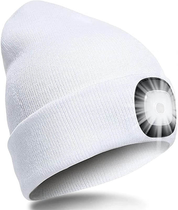 muts met hoofdlamp